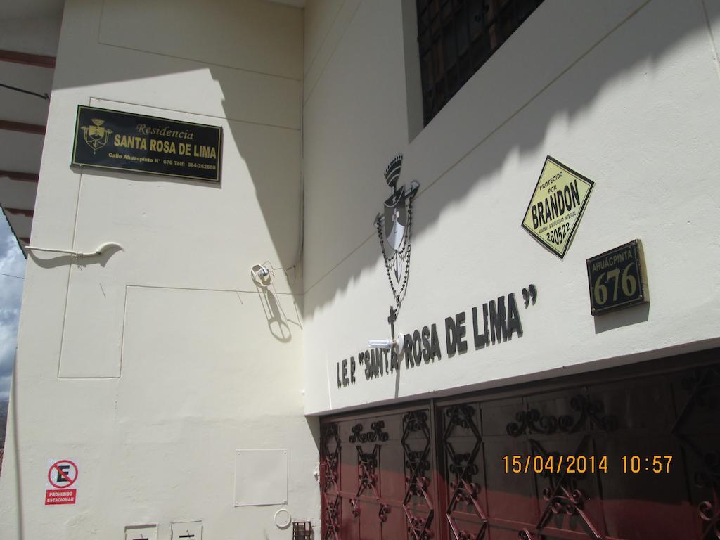 Hostal Santa Rosa Cuzco Zewnętrze zdjęcie