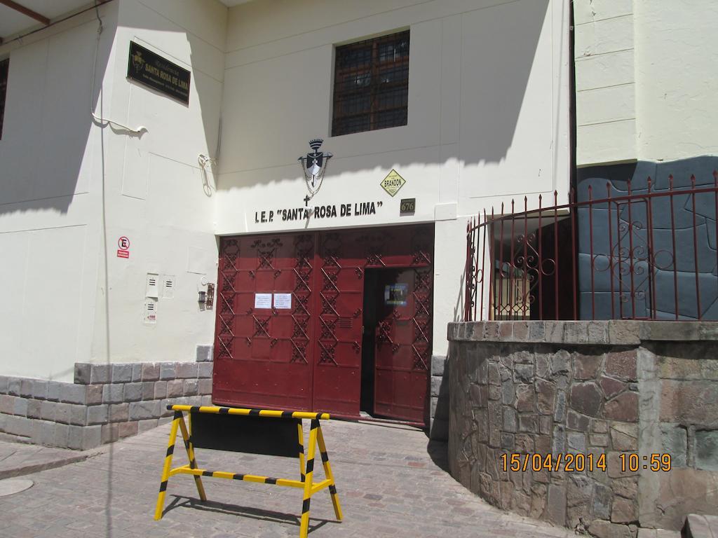 Hostal Santa Rosa Cuzco Zewnętrze zdjęcie
