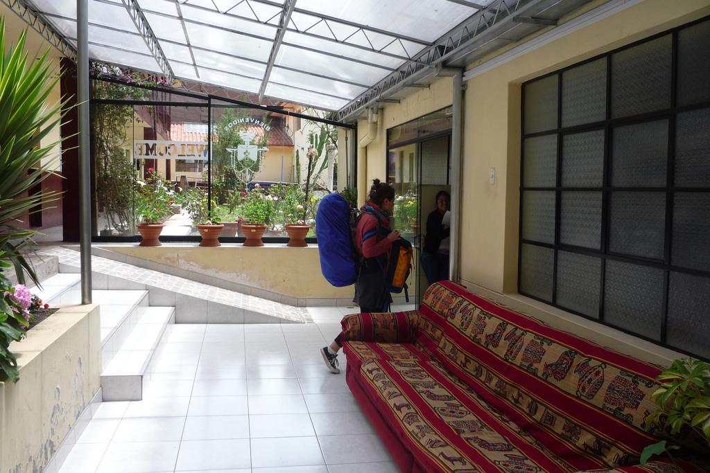 Hostal Santa Rosa Cuzco Zewnętrze zdjęcie