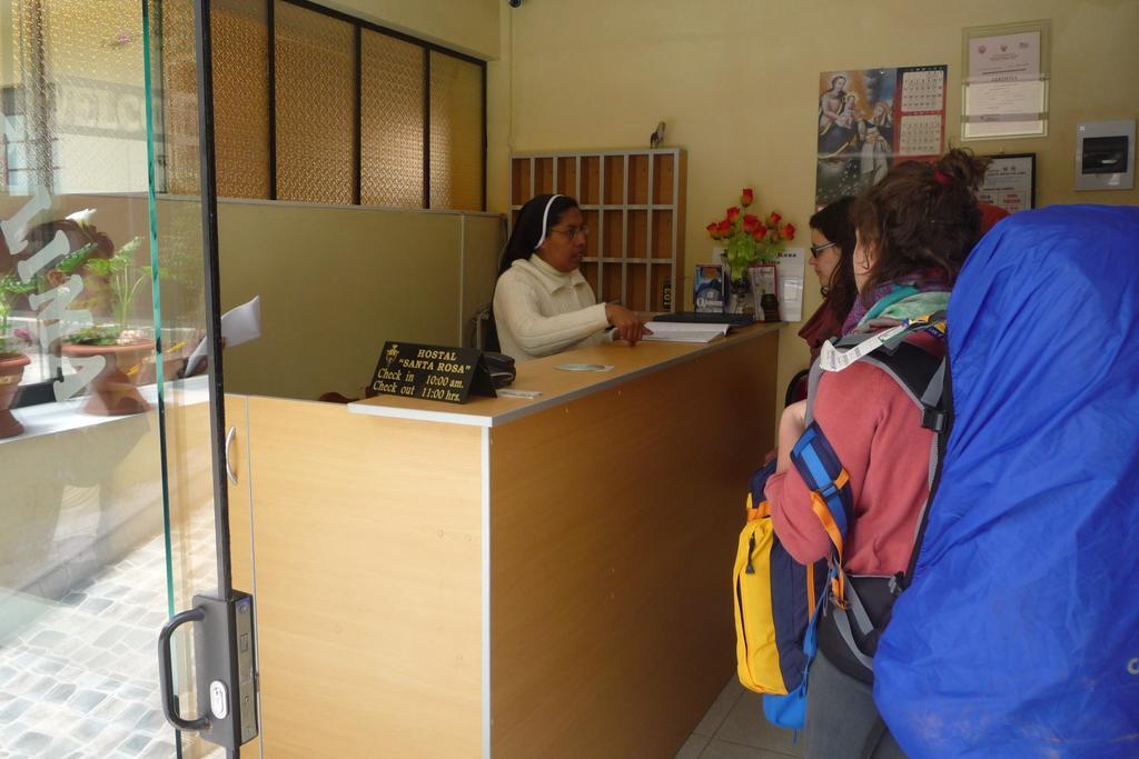 Hostal Santa Rosa Cuzco Zewnętrze zdjęcie