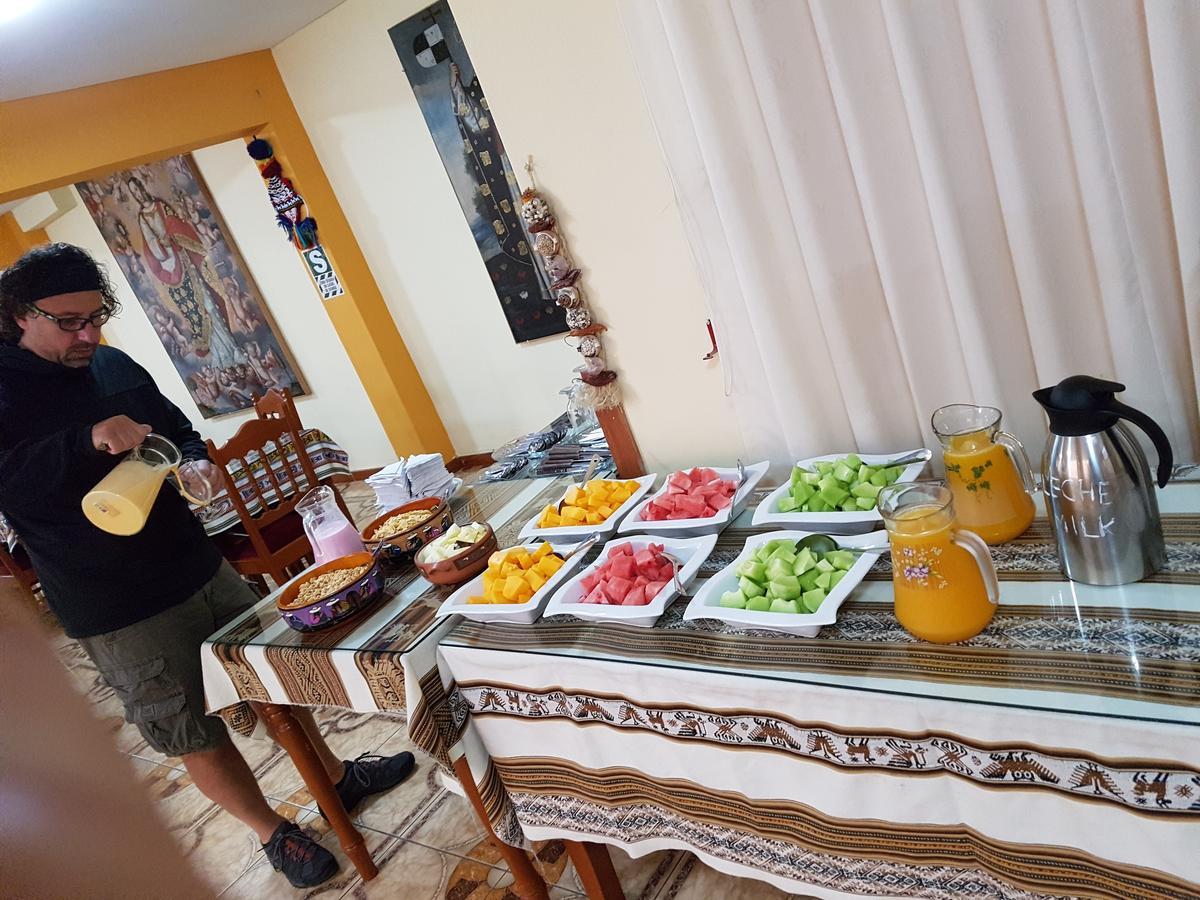 Hostal Santa Rosa Cuzco Zewnętrze zdjęcie
